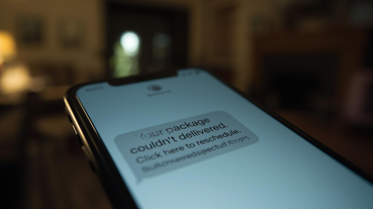 Fake delivery notification scam affecting carrier reputation